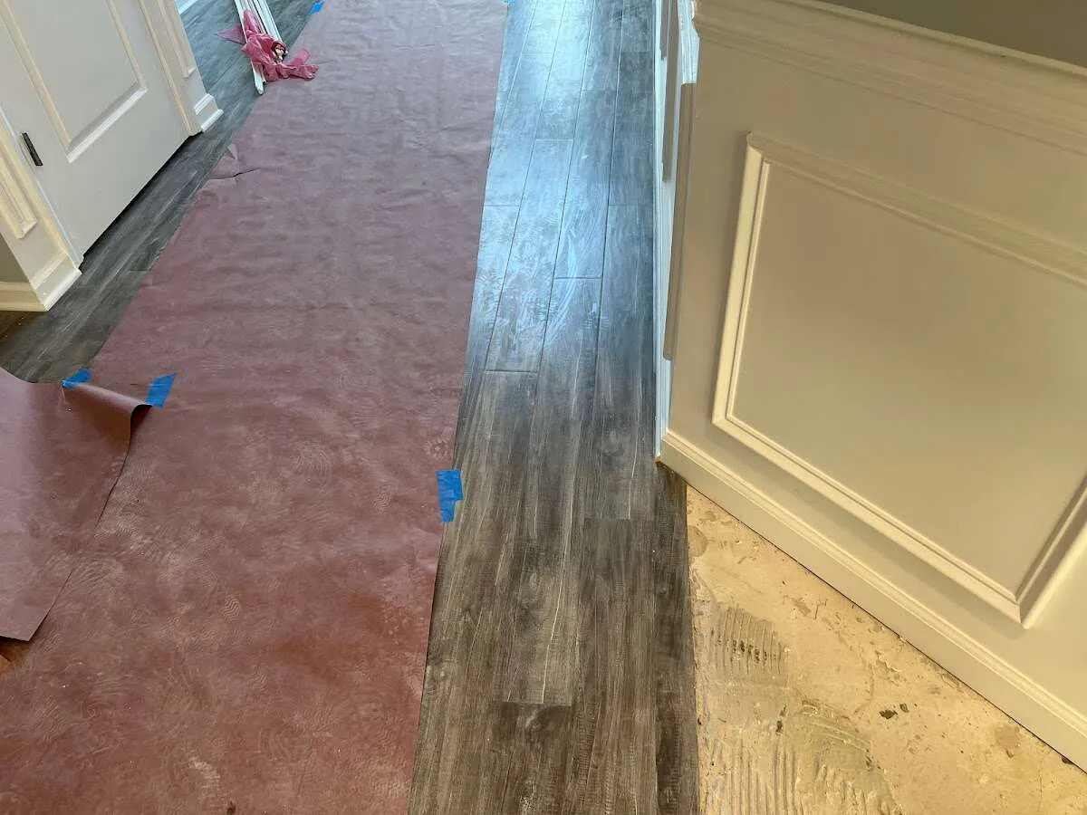 Completed marble shower restoration in North Hills